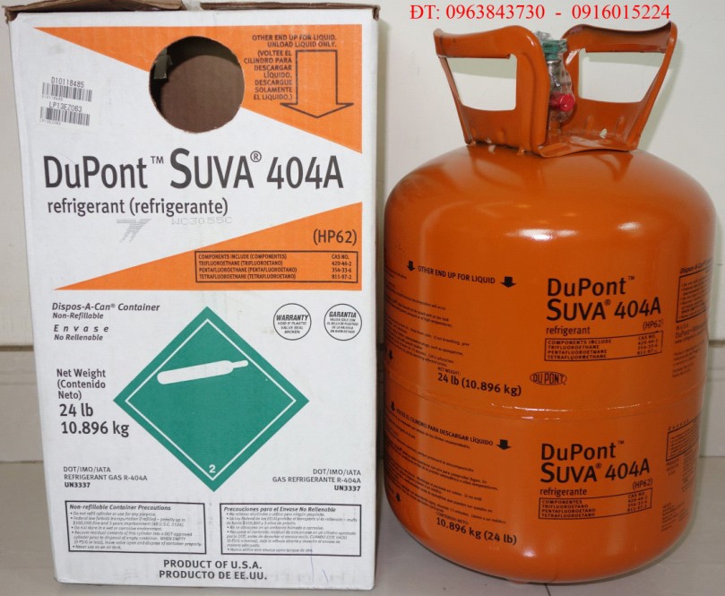 Gas DuPont™ Suva® 404A